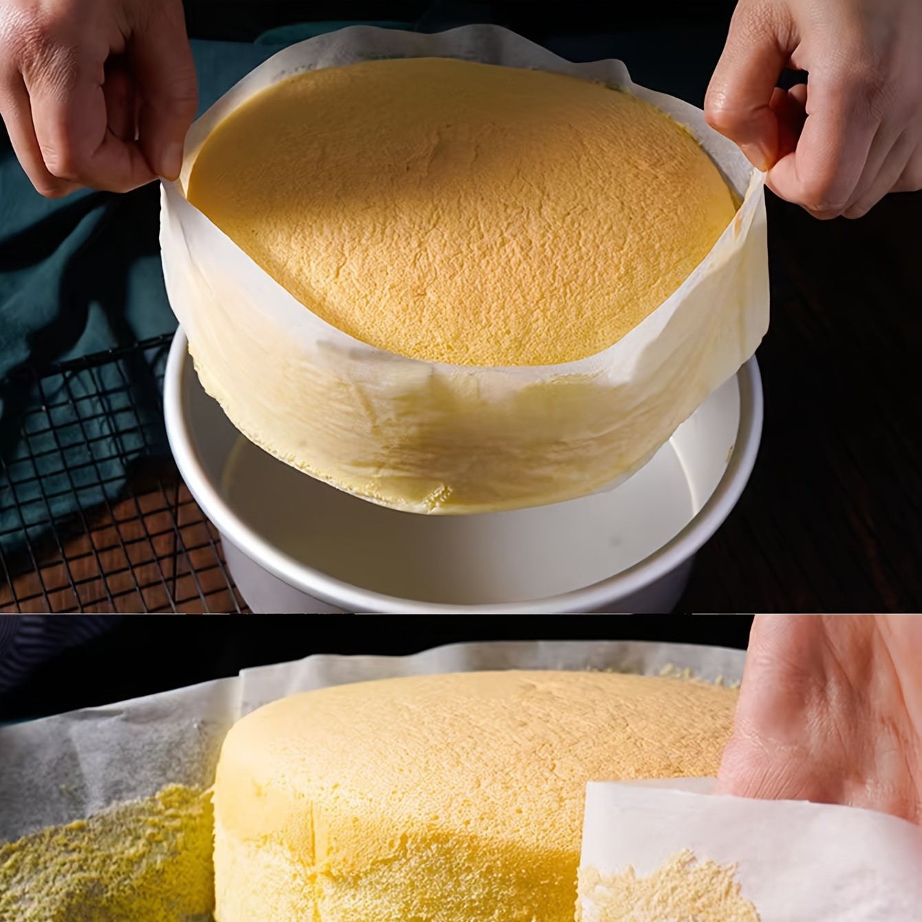 YUHUPHYLLIC Cake Mold Edge Paper Non-Stick Baking Paper for Precise Shaping and Easy Cake Decorating