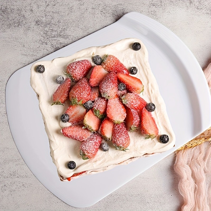 YUHUPHYLLIC Cake Transfer Shovel  Ergonomic Non-Electric Tool for Smooth Frosting and Cake Moving
