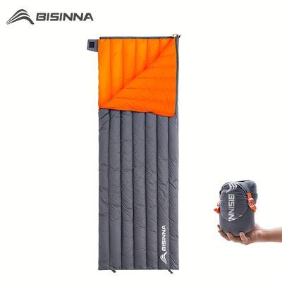 BISINNA Ultralight Down Sleeping Bag 90% Down Insulation for Winter Warmth