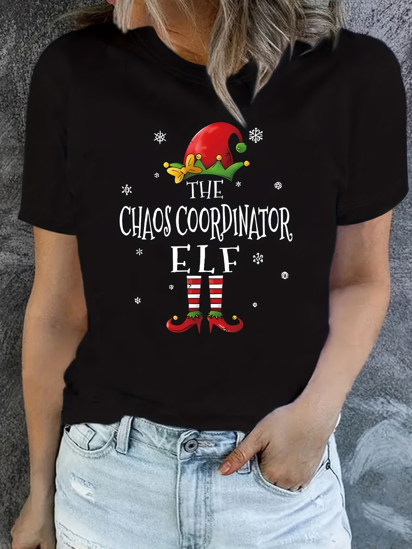 Women's Christmas Elf T-Shirt