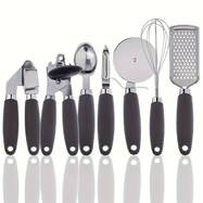 FARIDABIO Quality Stainless Steel Kitchenware Set  Ergonomically Designed Cooking Tools