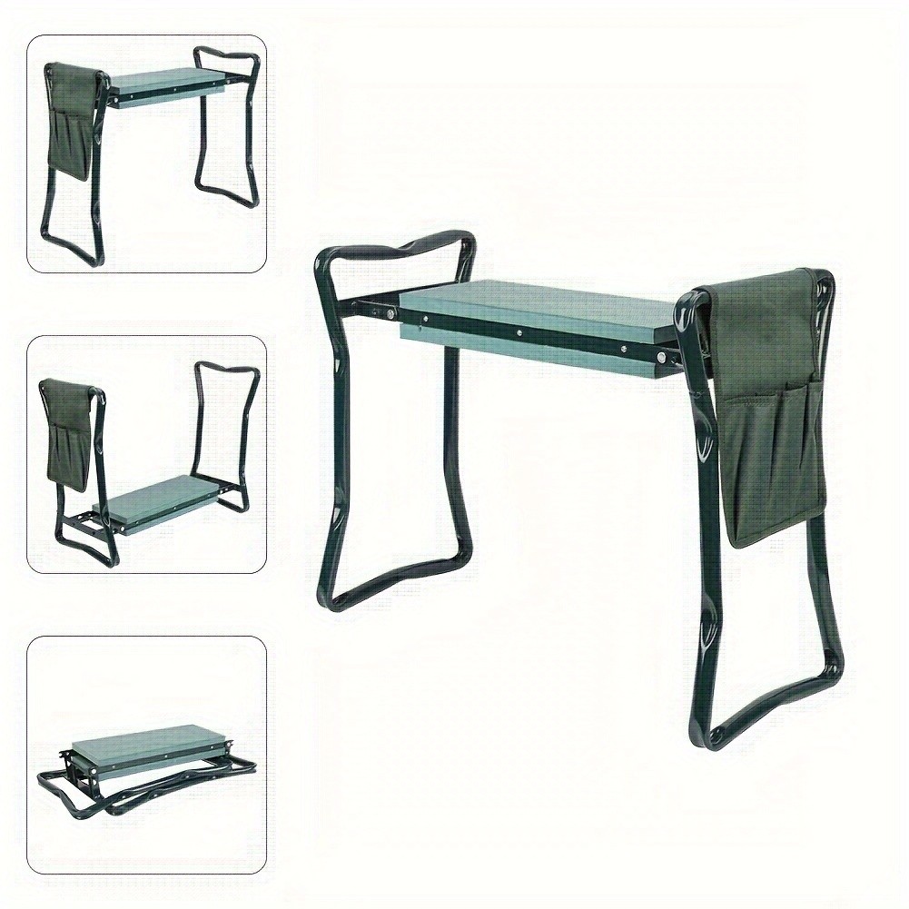 wisfor Foldable Garden Kneeler Seat  Comfort and Durability for Your Outdoor Gardening Needs