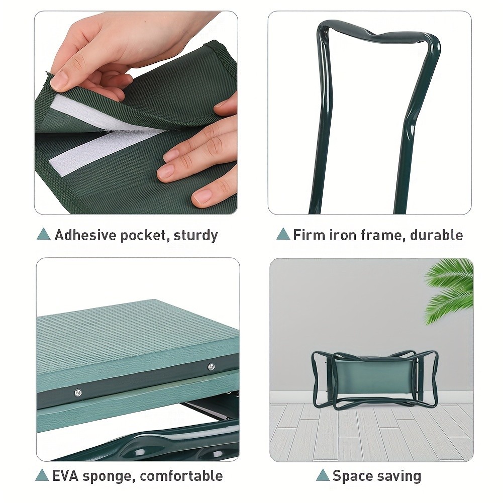 wisfor Foldable Garden Kneeler Seat  Comfort and Durability for Your Outdoor Gardening Needs