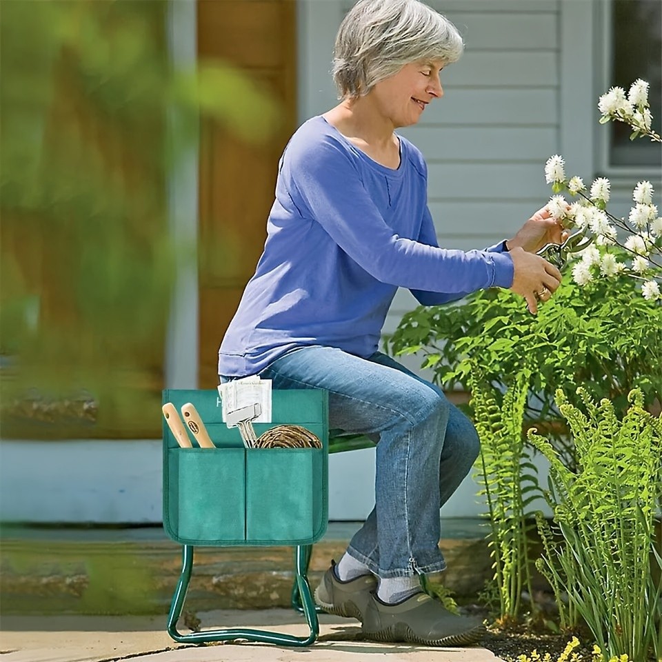 wisfor Foldable Garden Kneeler Seat  Comfort and Durability for Your Outdoor Gardening Needs