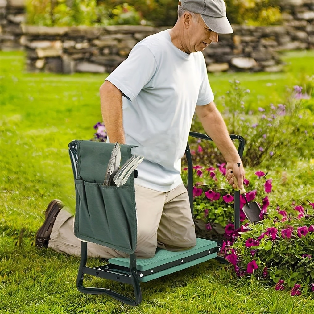 wisfor Foldable Garden Kneeler Seat  Comfort and Durability for Your Outdoor Gardening Needs