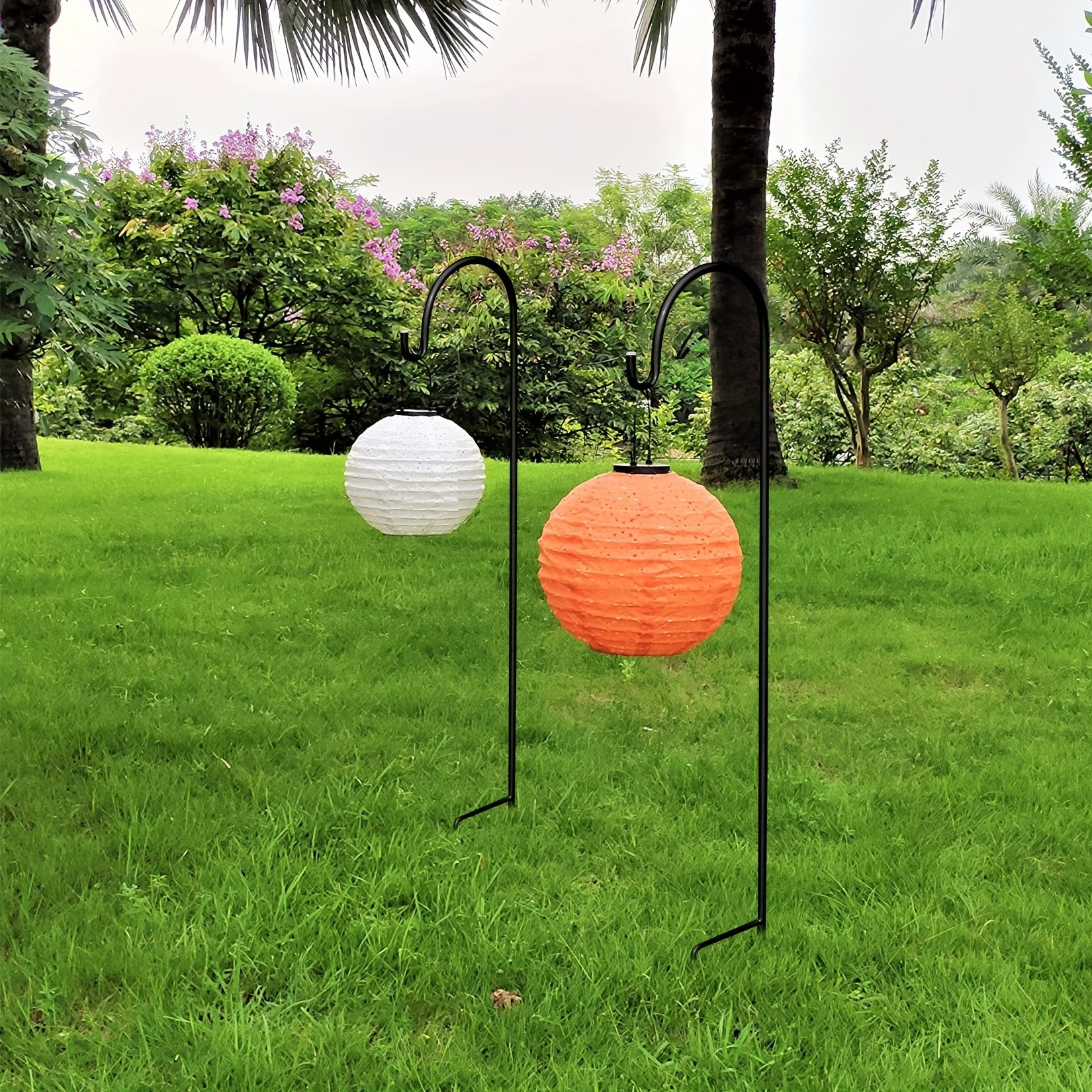 wisfor Shepherd Hooks  Rust-Resistant Hanging Hooks for Garden Decor and Lighting