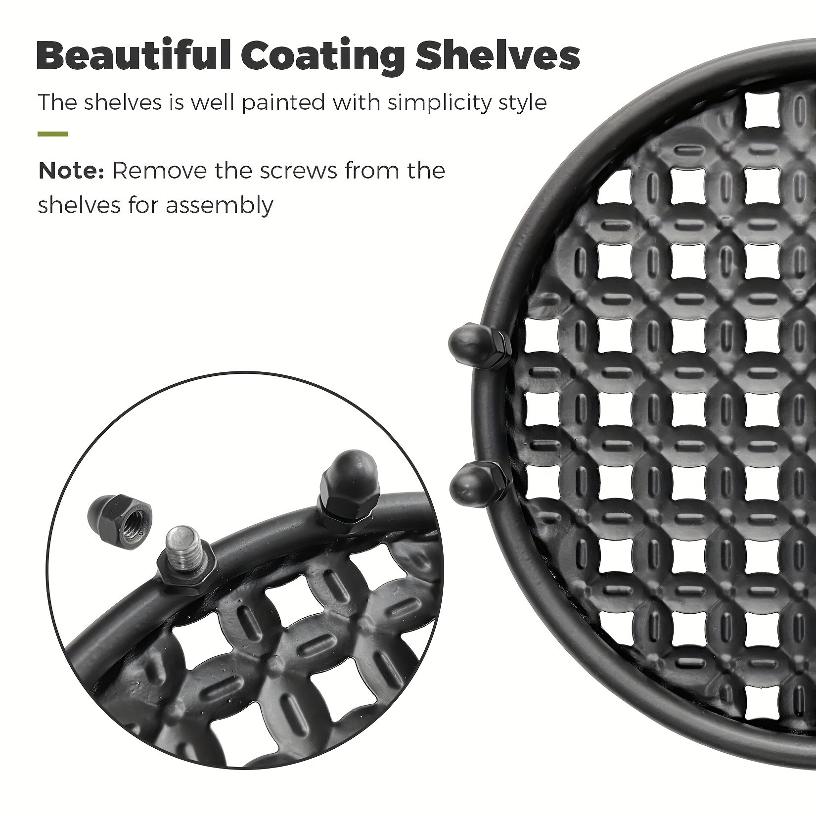 wisfor 4-Tier Tall Plant Pot Stands  Elegant, Durable Design for Indoor and Outdoor Plant Display