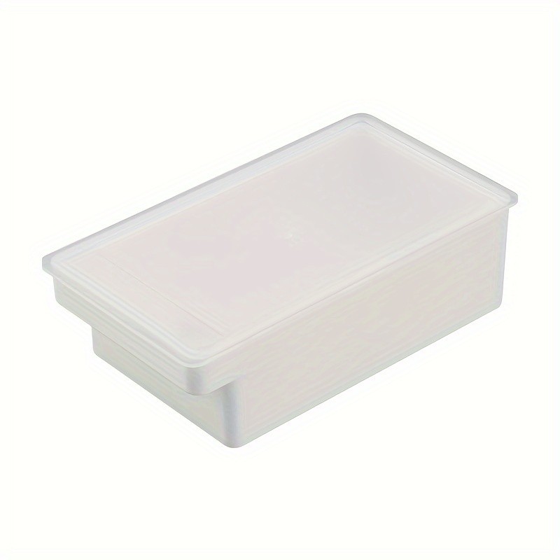 FARIDABIO Butter Crisper with Lid  Refrigerator Storage Box for Butter and Cheese