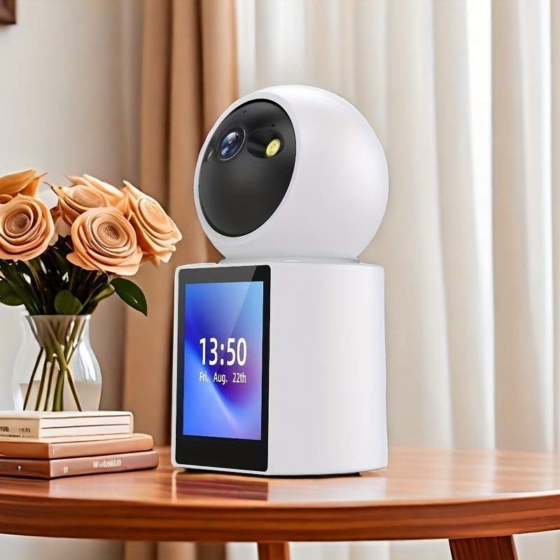 YIIYRY Home Pet Camera with Built-In Screen