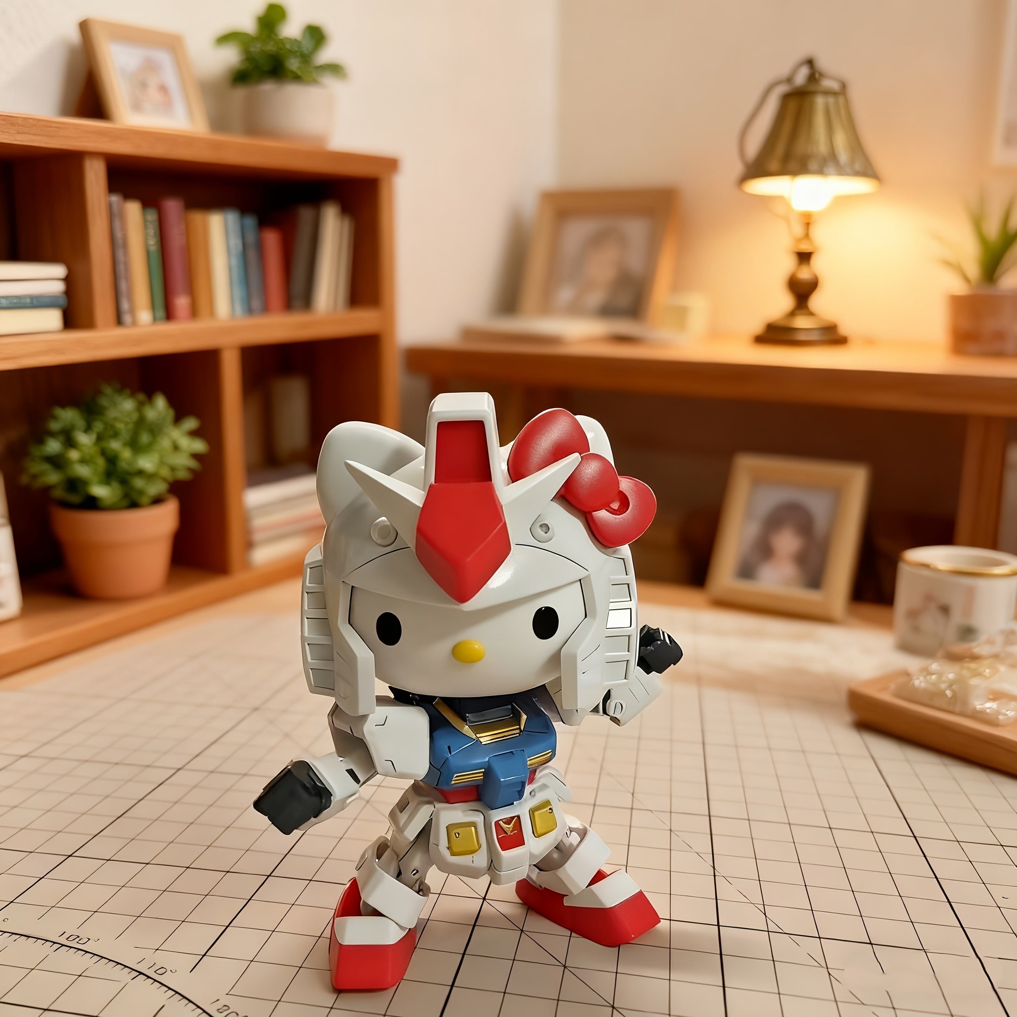 Sanrio's Hello Kitty Mecha Series Figurine