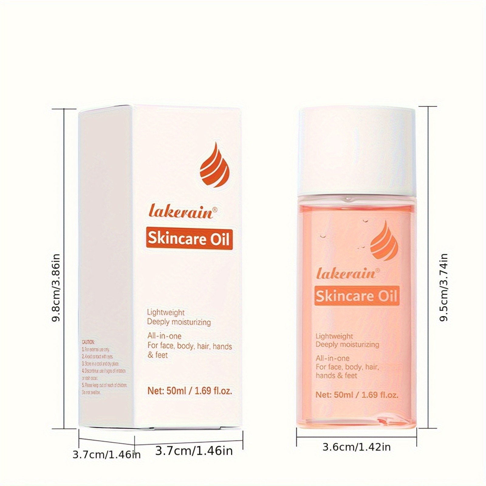 LakeRain Premium Skincare Oil with Vitamin E & A