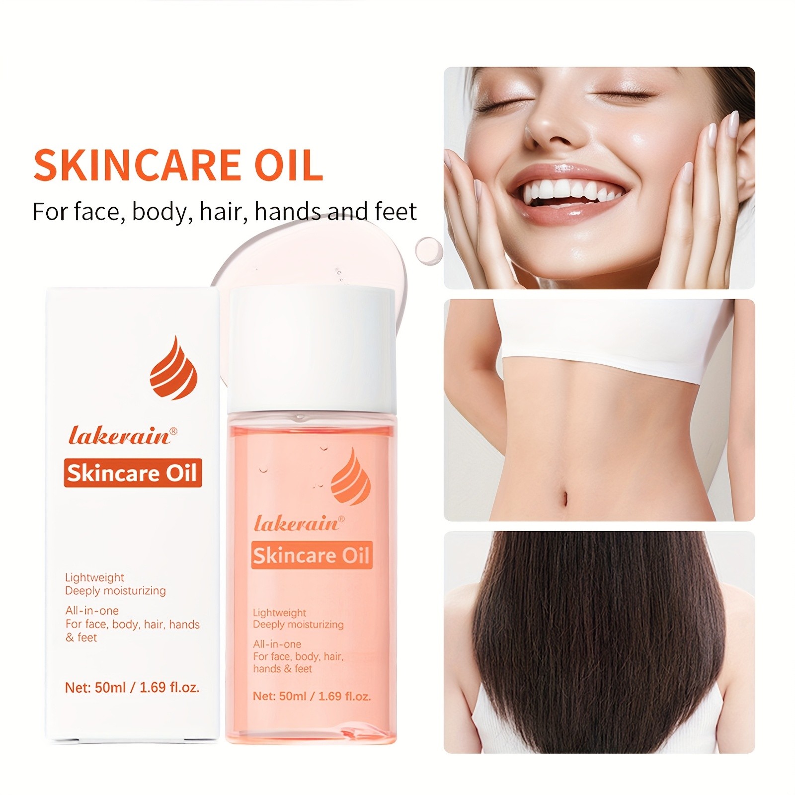 LakeRain Premium Skincare Oil with Vitamin E & A