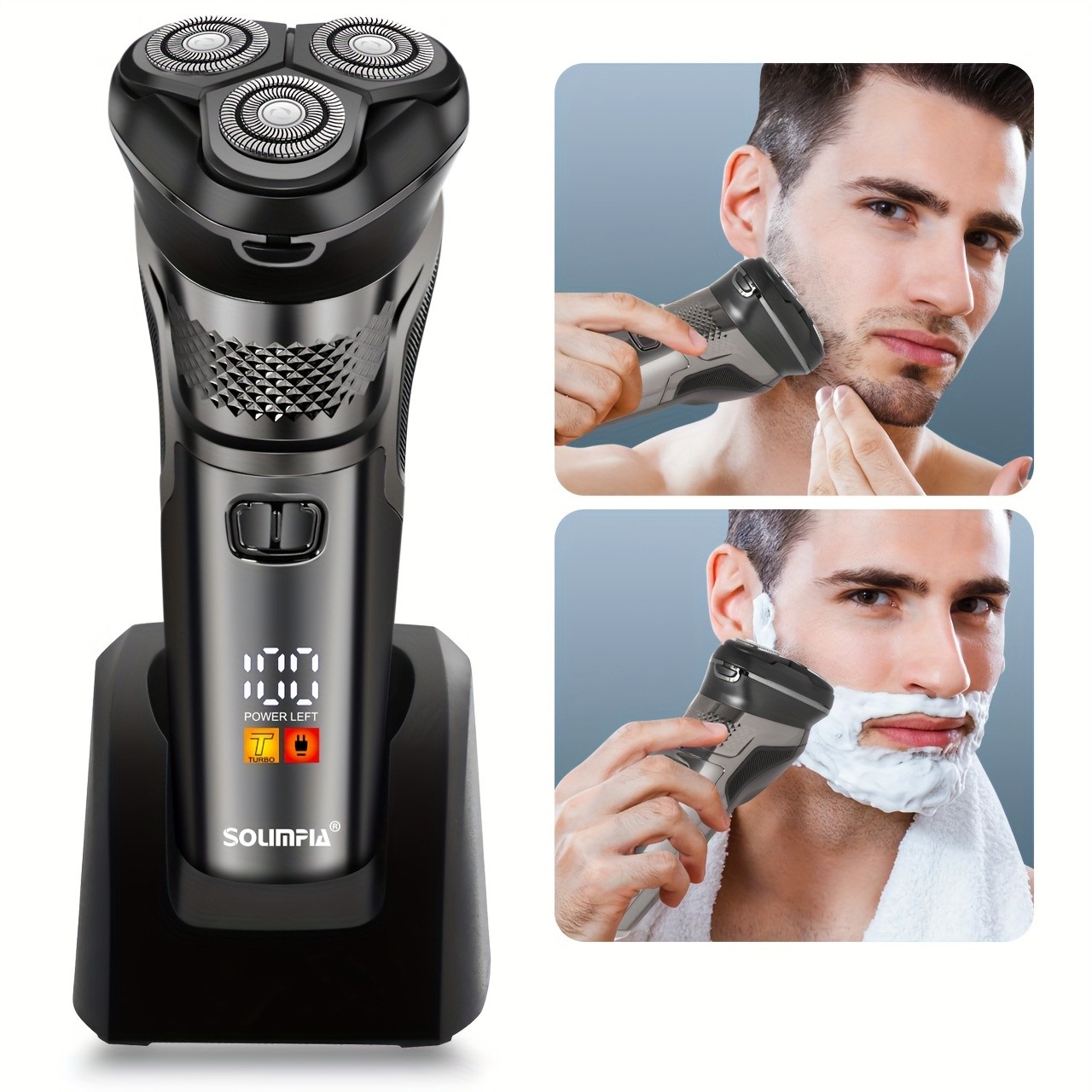 SOLIMPIA Electric Razor for Men