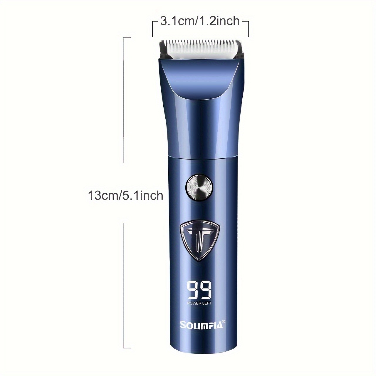 SOLIMPIA All-in-One Electric Hair Clipper & Nose Trimmer