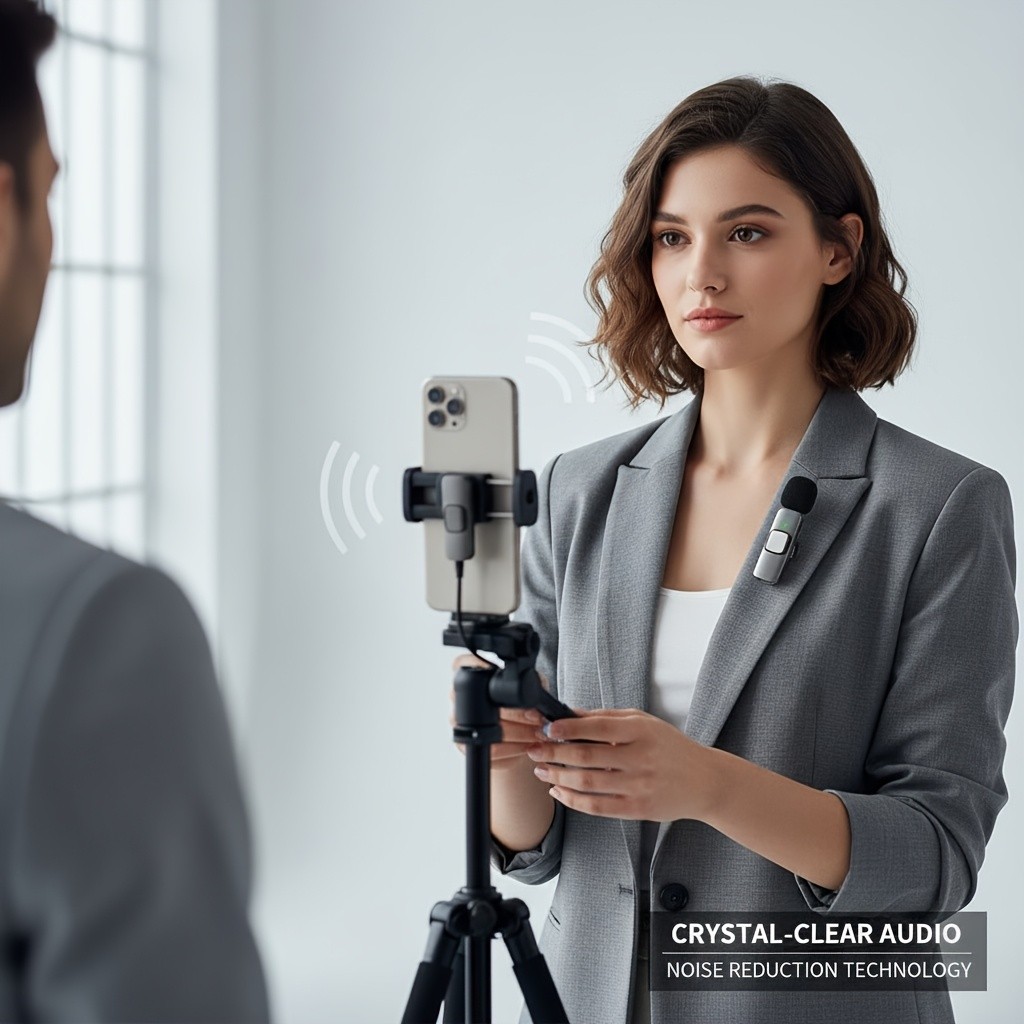 Kouzone Wireless Lavalier Microphone