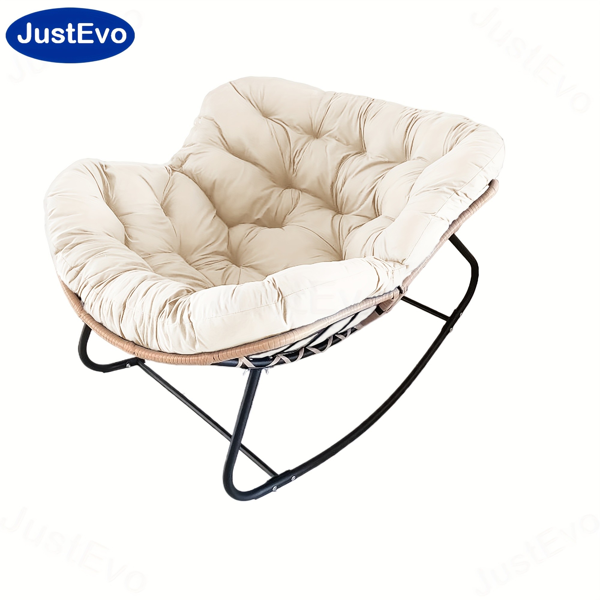 JUSTEVO Swivel Rocking Recliner Timeless Style and Ergonomic Comfort for Your Sanctuary