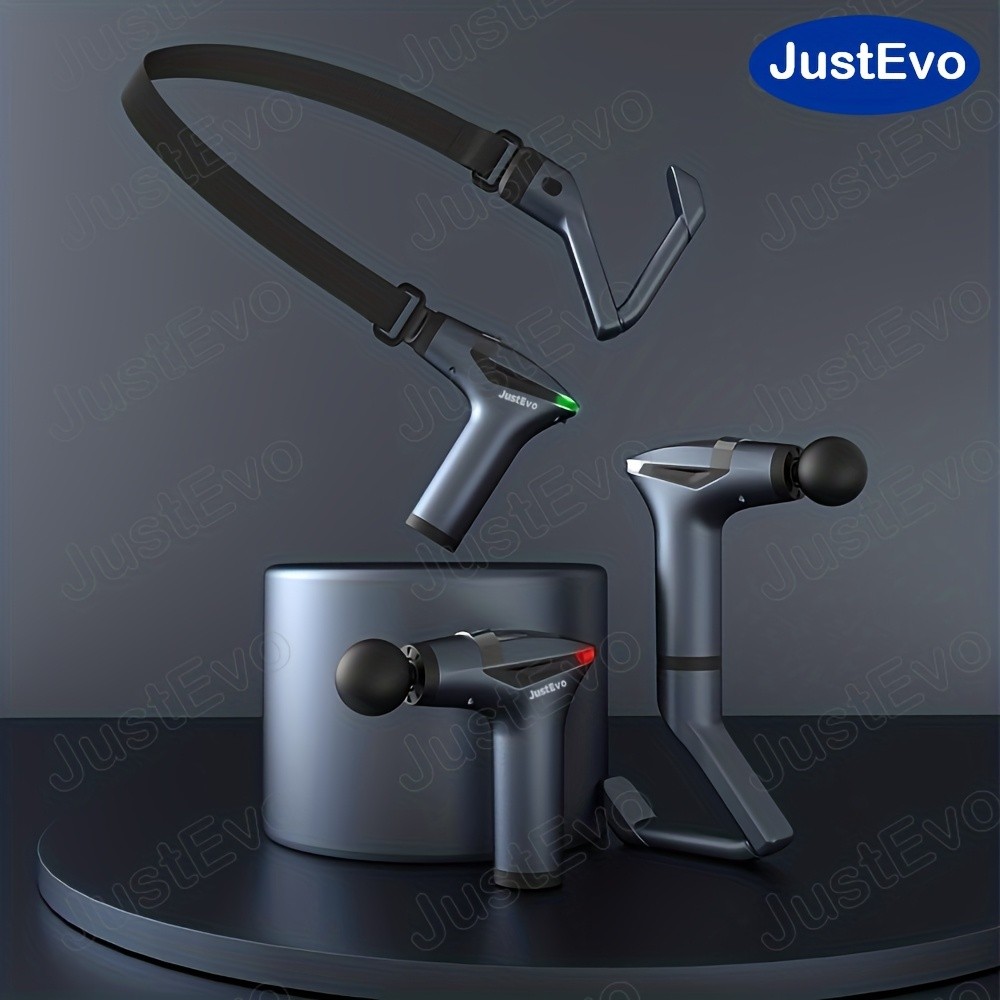 JUSTEVO Upgraded Multifunctional Electric Massage Gun  Versatile Relief for Post-Workout Recovery and Daily Use