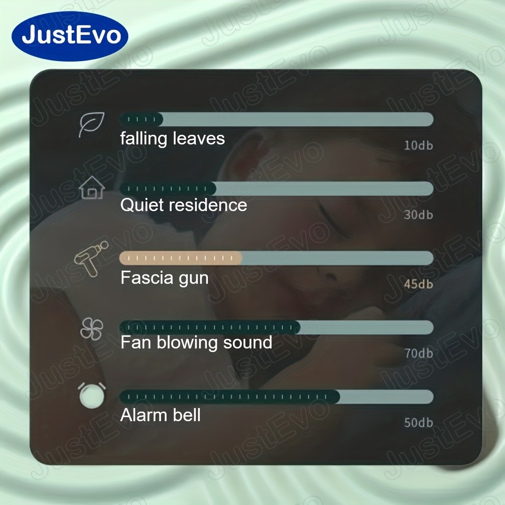 JUSTEVO Compact Handheld Fascia Gun  Percussion Massage Gun for Full-Body Relief and Relaxation