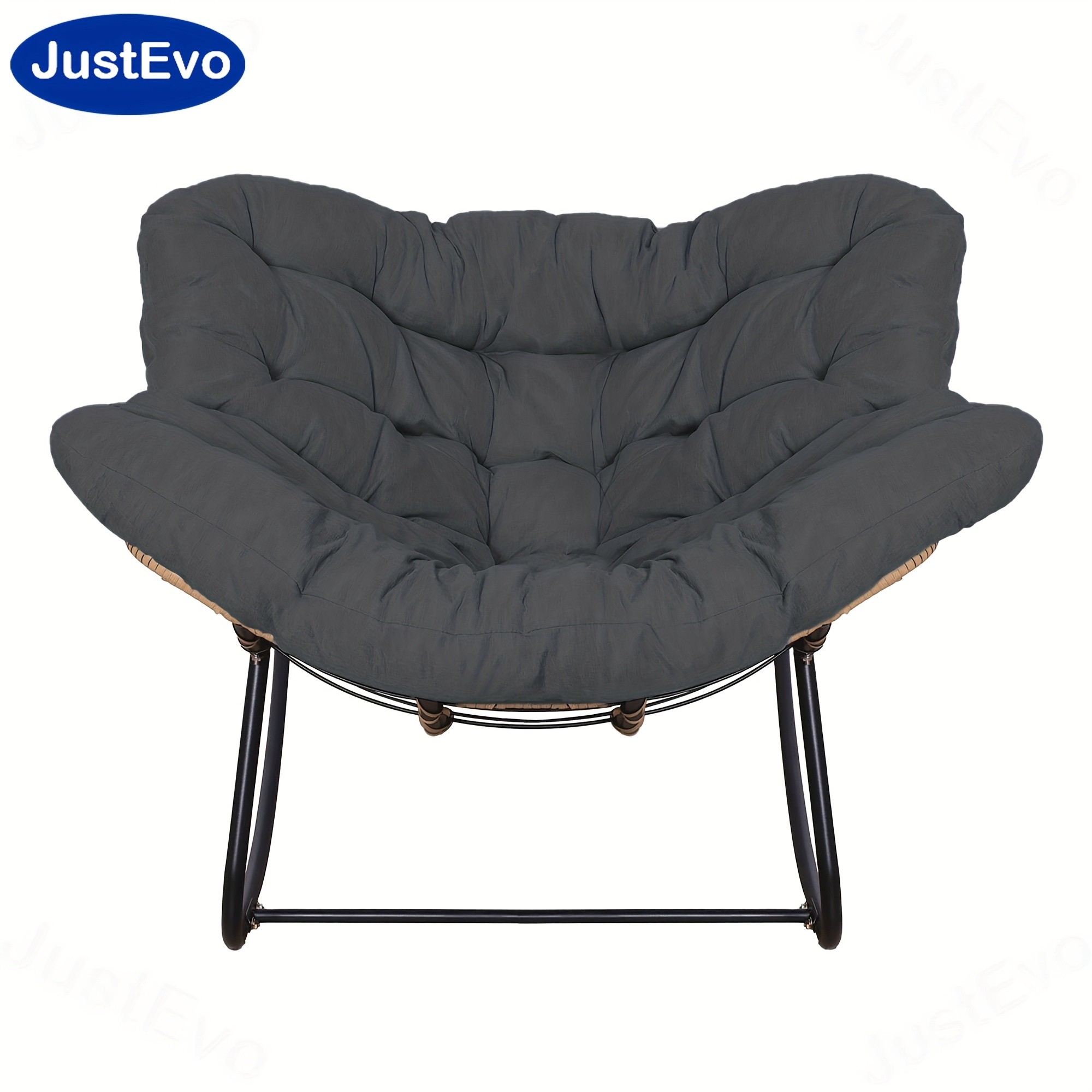 JUSTEVO Ergonomic Boss Chair Adjustable Height & Manual Recline for Maximum Comfort and Style