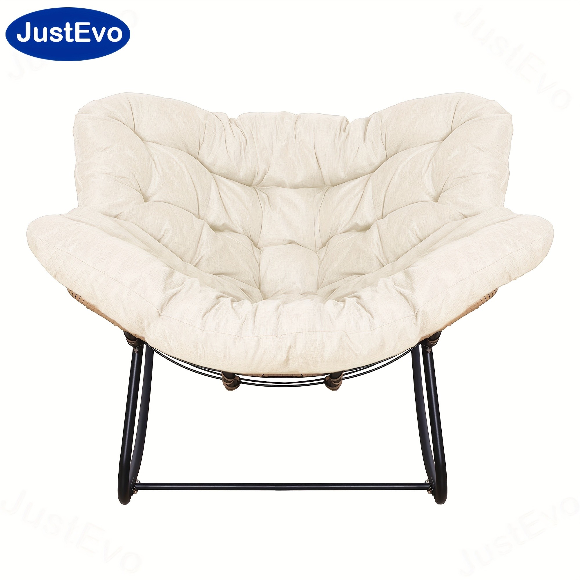 JUSTEVO Ergonomic Boss Chair Adjustable Height & Manual Recline for Maximum Comfort and Style