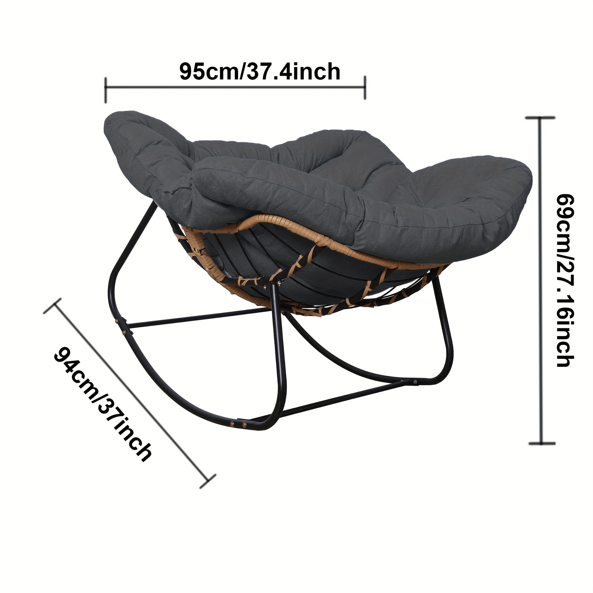 JUSTEVO Ergonomic Boss Chair  Adjustable Height & Manual Recline for Maximum Comfort and Style