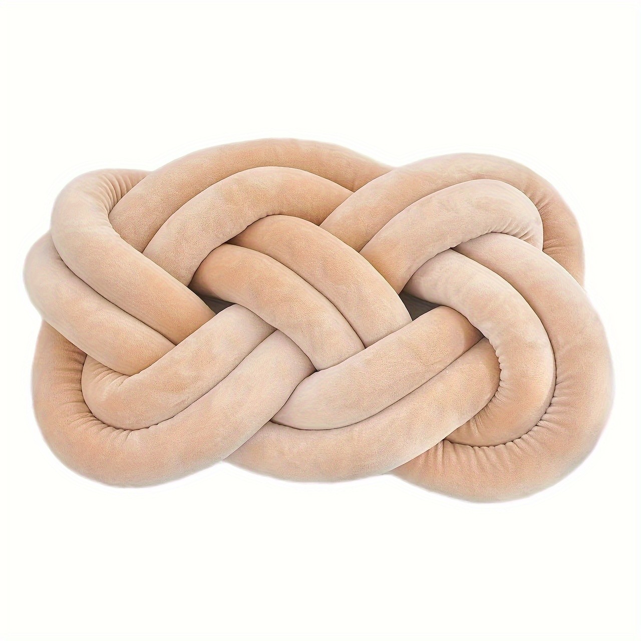 YLBKIKR Knotted Throw Pillow  Stylish and Comfortable Backrest Cushions for Your Home and Bedroom