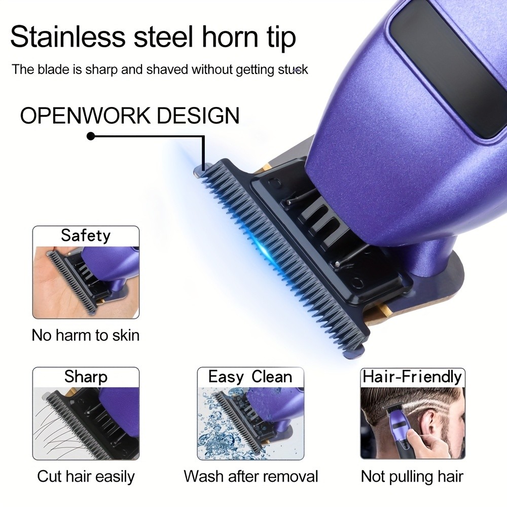 HIENA Professional Cordless Hair Clippers for Men