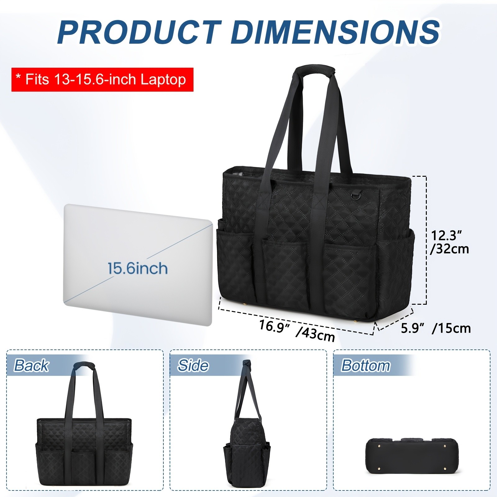 NEWHEY Womens Tote Bag  The Versatile Tote for Work, Travel, and Everyday Use