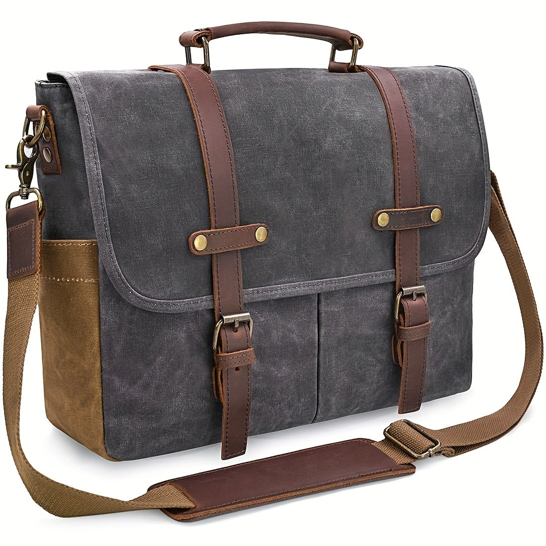 NEWHEY Brown Laptop Backpack Stylish, Durable, and Perfect for Commuting and Travel