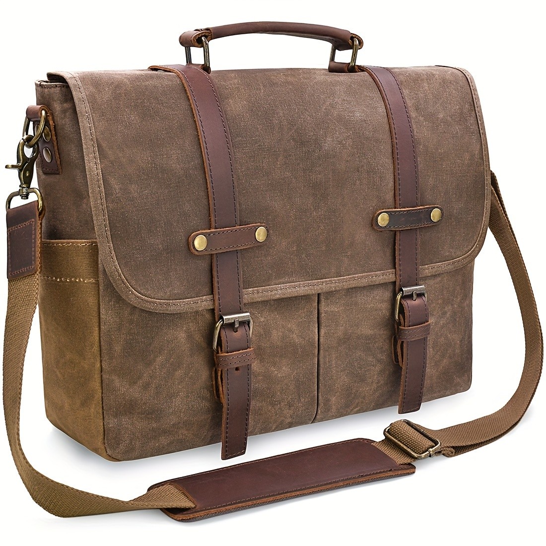 NEWHEY Brown Laptop Backpack Stylish, Durable, and Perfect for Commuting and Travel
