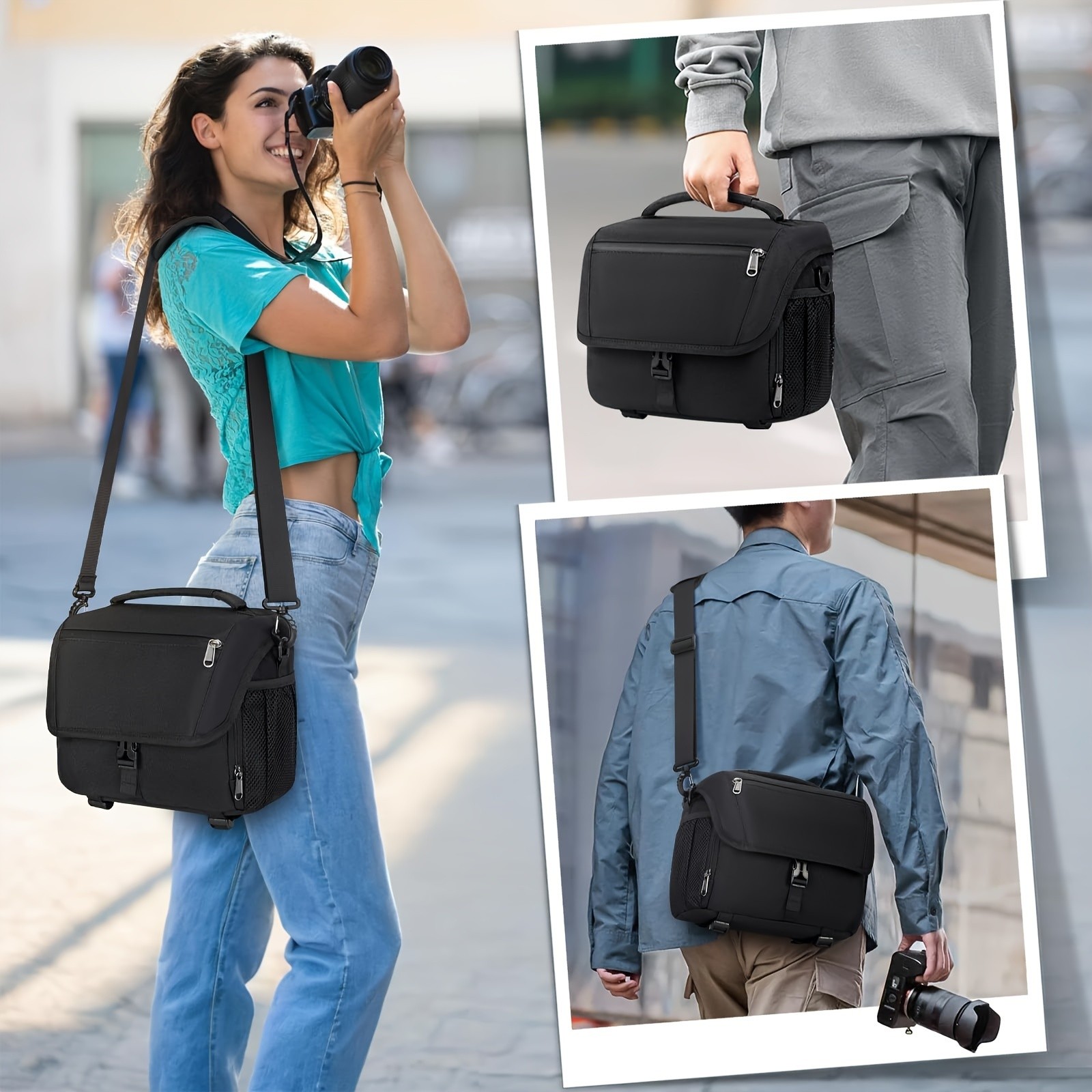 NEWHEY Camera Bag  Durable, Waterproof Protection for Your DSLR, SLR, and Non-Reflex Cameras