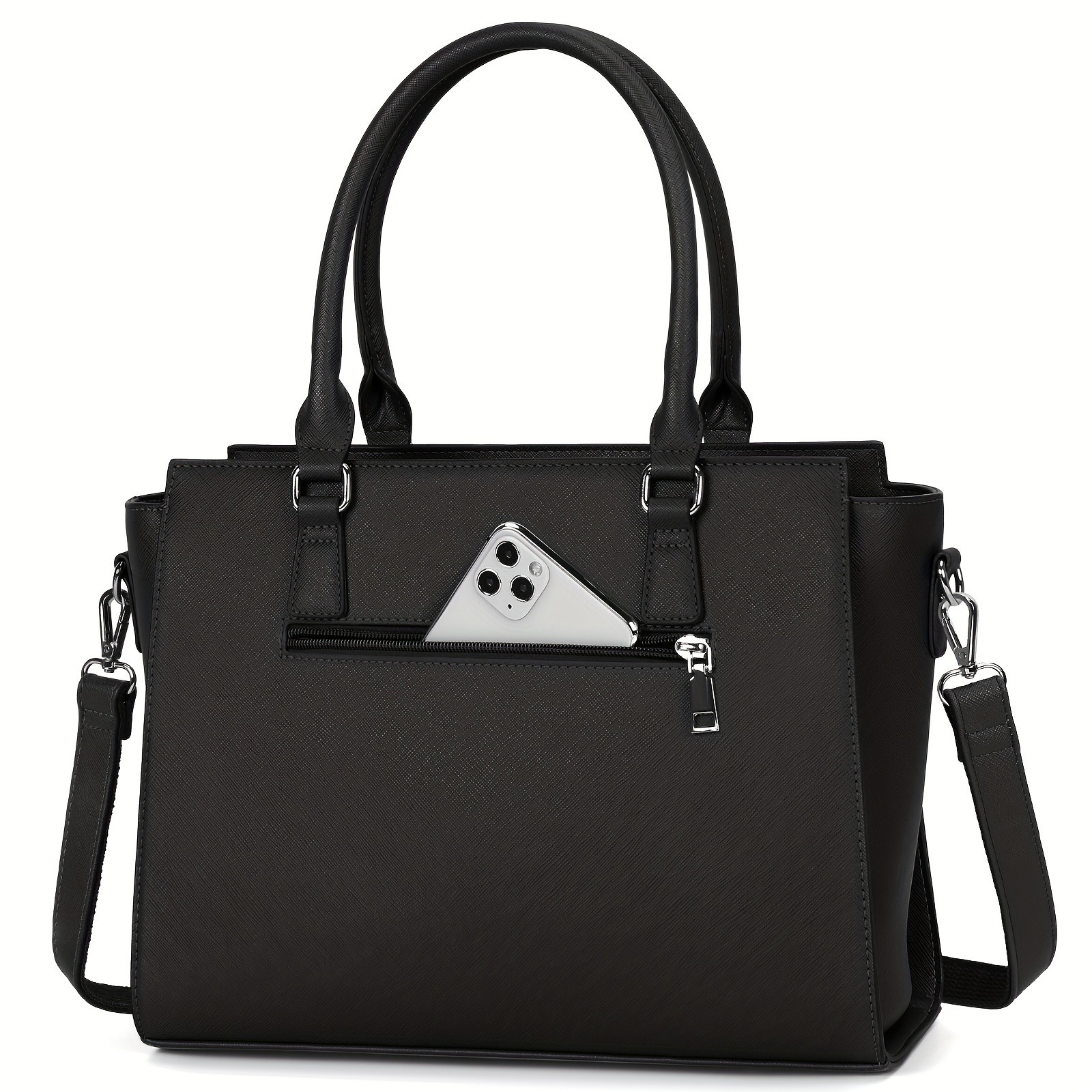 NEWHEY PU Leather Tote Bag for Women  Stylish, Durable, and Perfect for Work, Travel, and Everyday Use