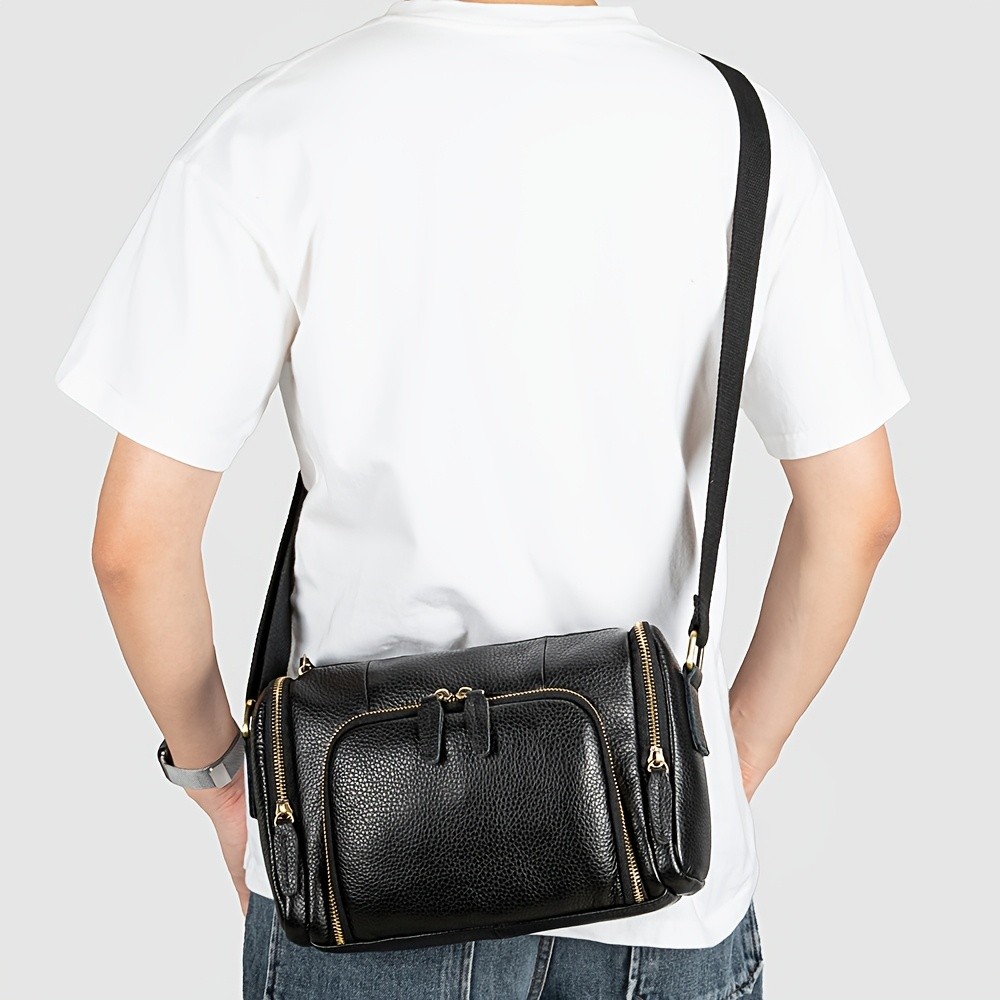 NIUCUNZH Genuine Leather Backpack  Durable, Stylish, and Perfect for Commuting, Travel, and Casual Use