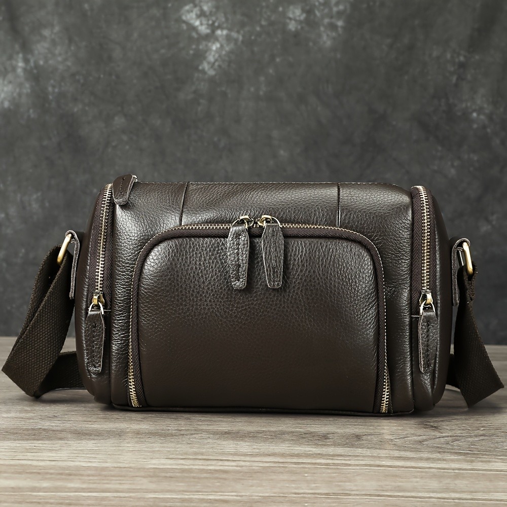 NIUCUNZH Genuine Leather Backpack  Durable, Stylish, and Perfect for Commuting, Travel, and Casual Use