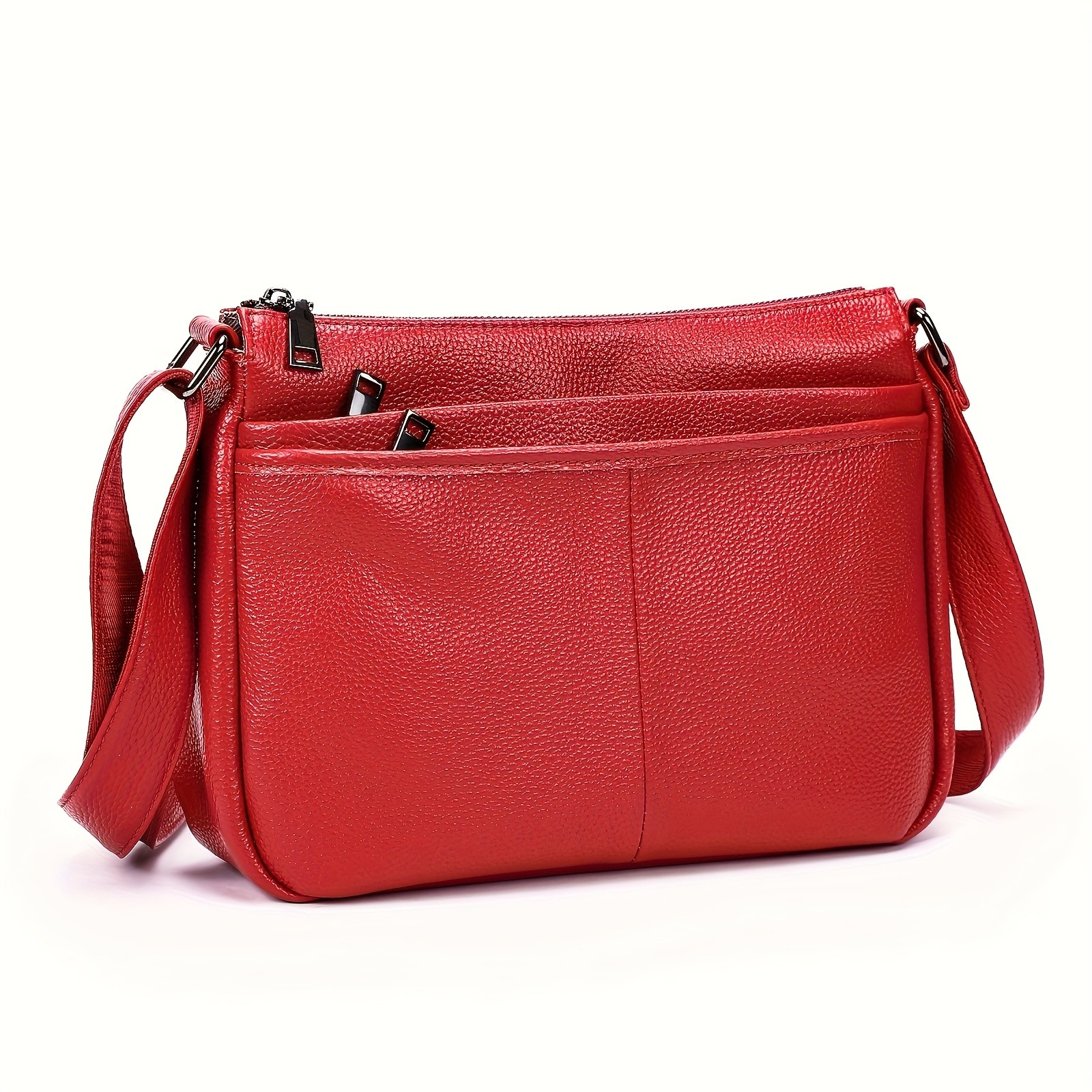 NIUCUNZH Genuine Leather Crossbody Bag  Stylish, Durable, and Perfect for Everyday Use