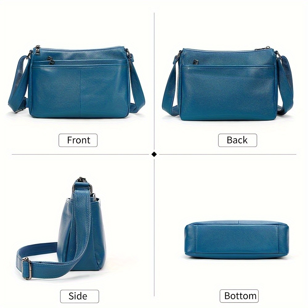 NIUCUNZH Genuine Leather Crossbody Bag  Stylish, Durable, and Perfect for Everyday Use