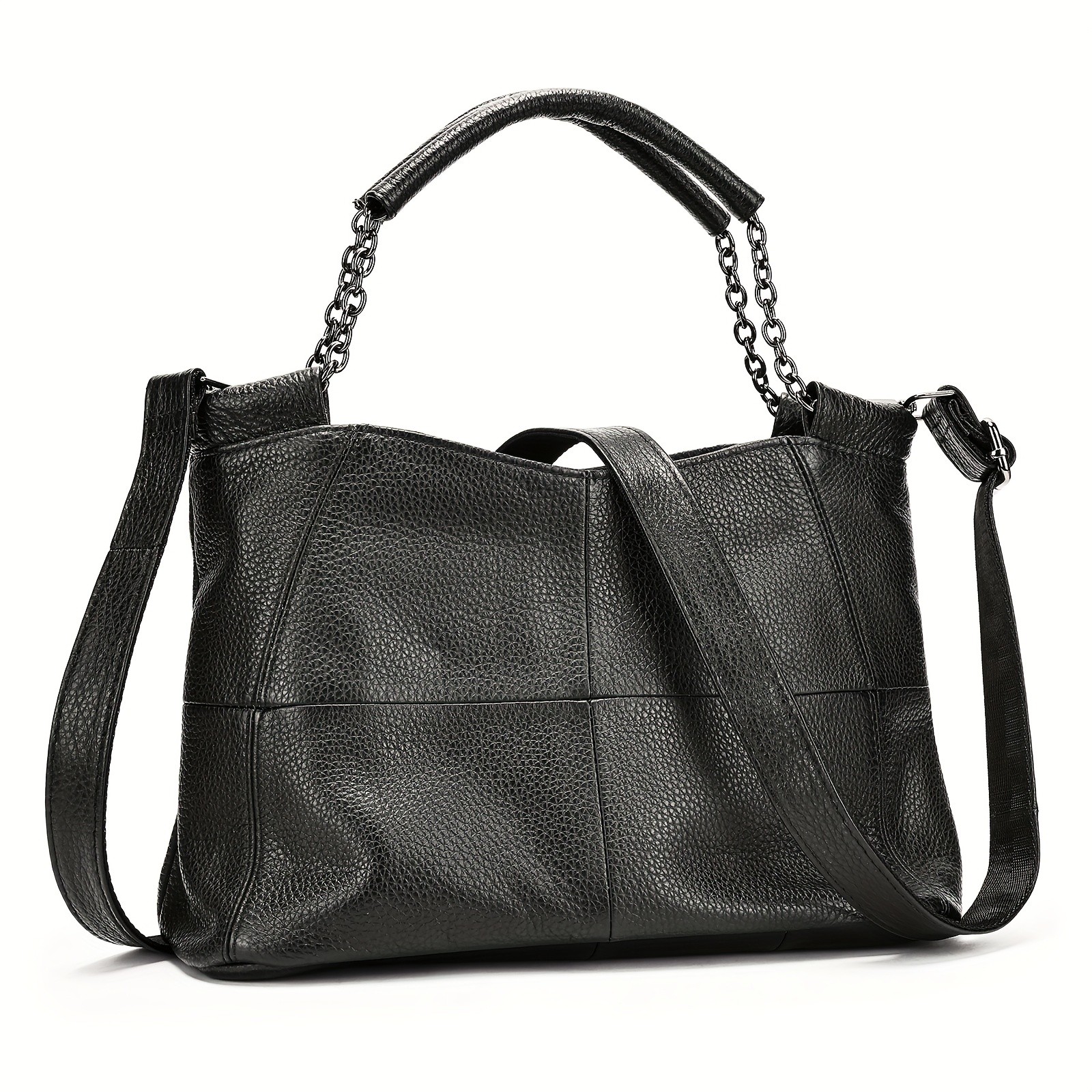 NIUCUNZH Genuine Leather Handbag  Versatile, Stylish, and Ideal for Work, Travel, and Everyday Use