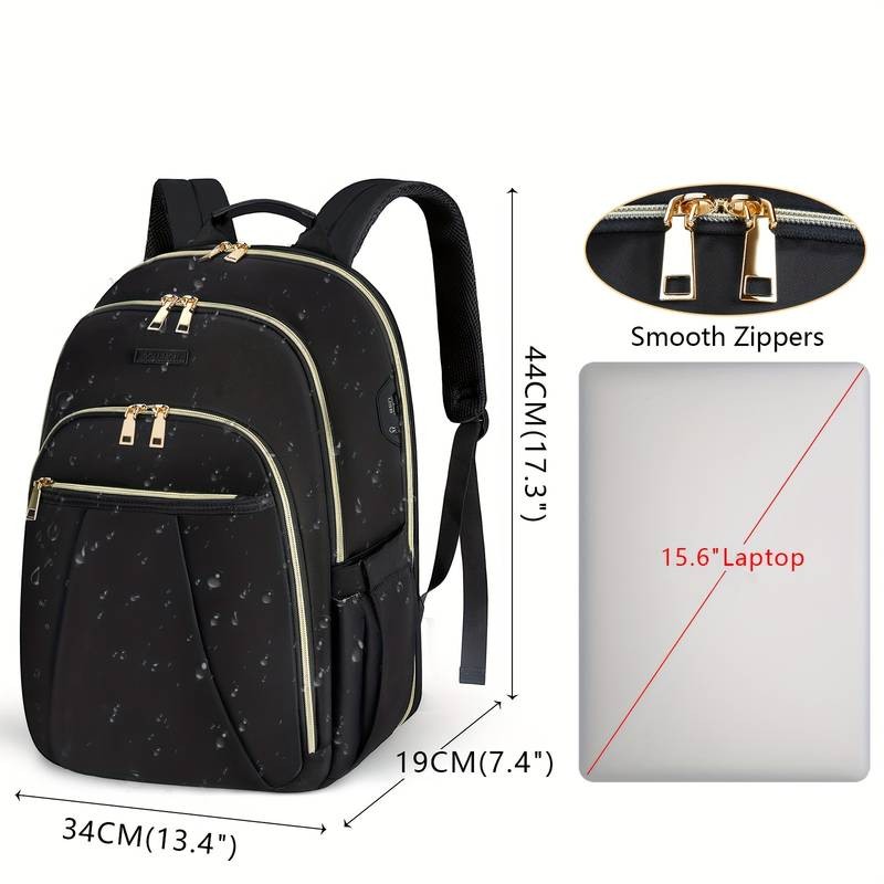 IGOLUMON 39.62 cm TSA-Friendly Laptop Backpack for Men & Women  Versatile, Lightweight, and Travel-Ready