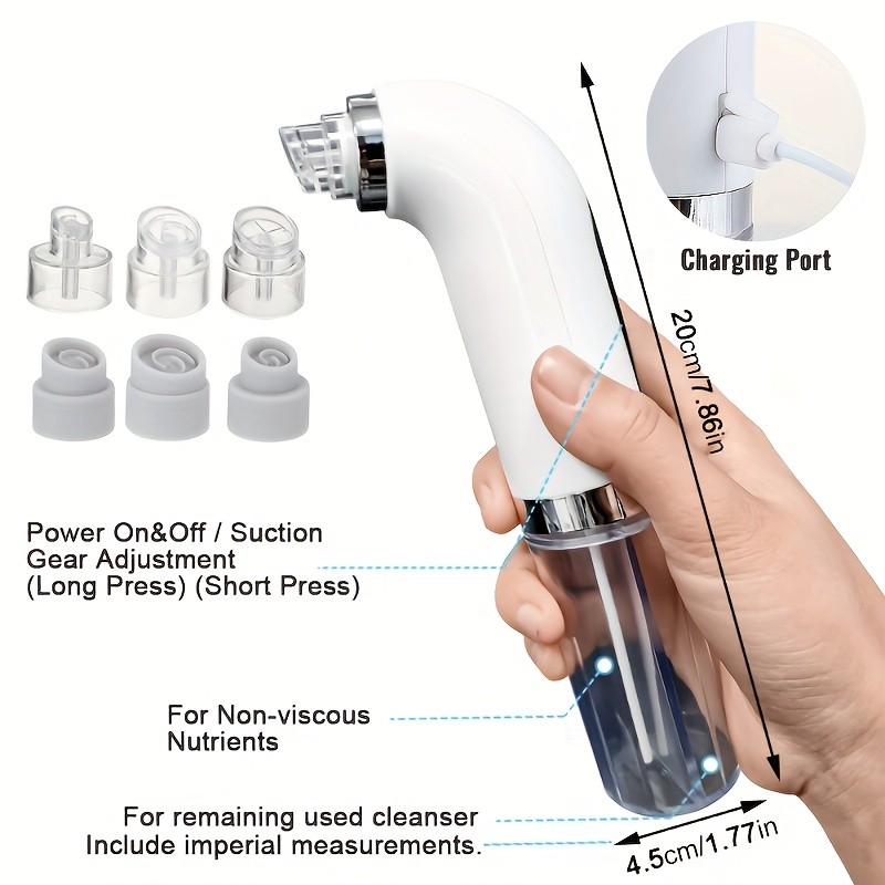 NIJ Facial Pore Cleaner with Bubble Technology