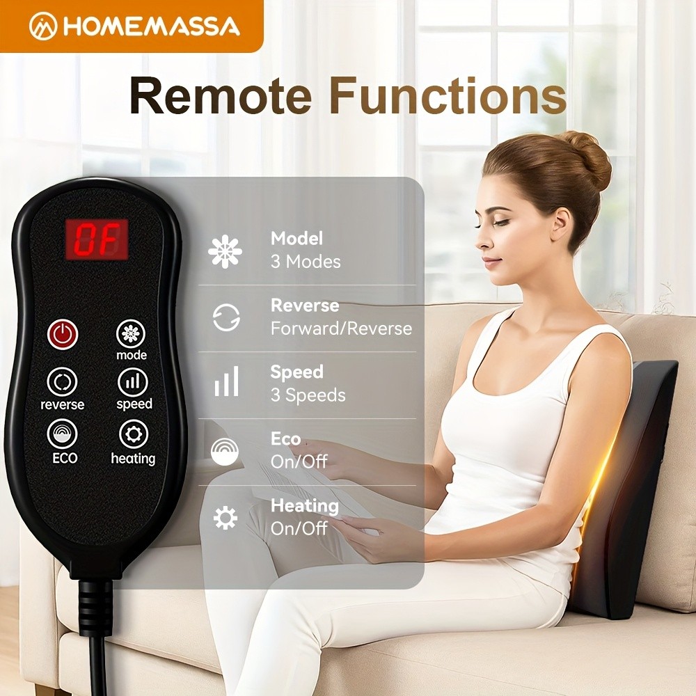 HIMOUTA Heated Full Body Massager with Pressing & Rolling Nodes