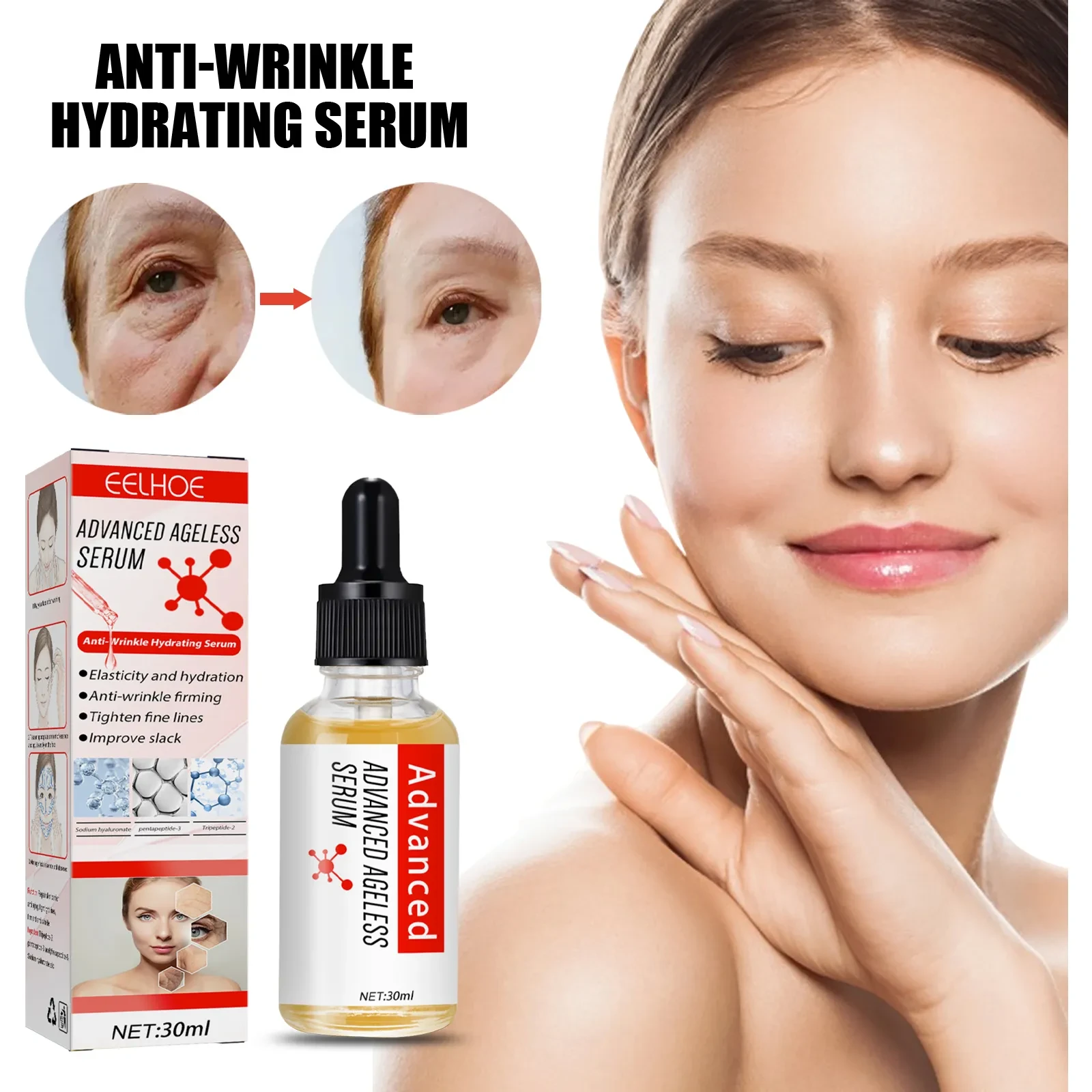 EELHOE Advanced Ageless Anti-Wrinkle Hydrating Serum