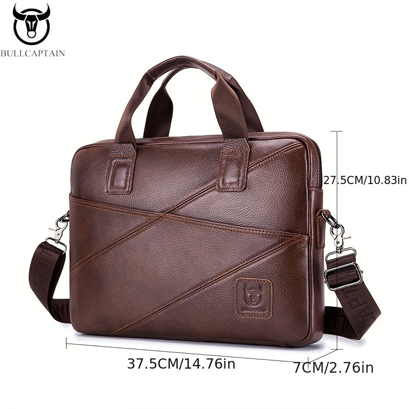 Large-Capacity Multi-Functional Handbag with Laptop & Tablet Compartments