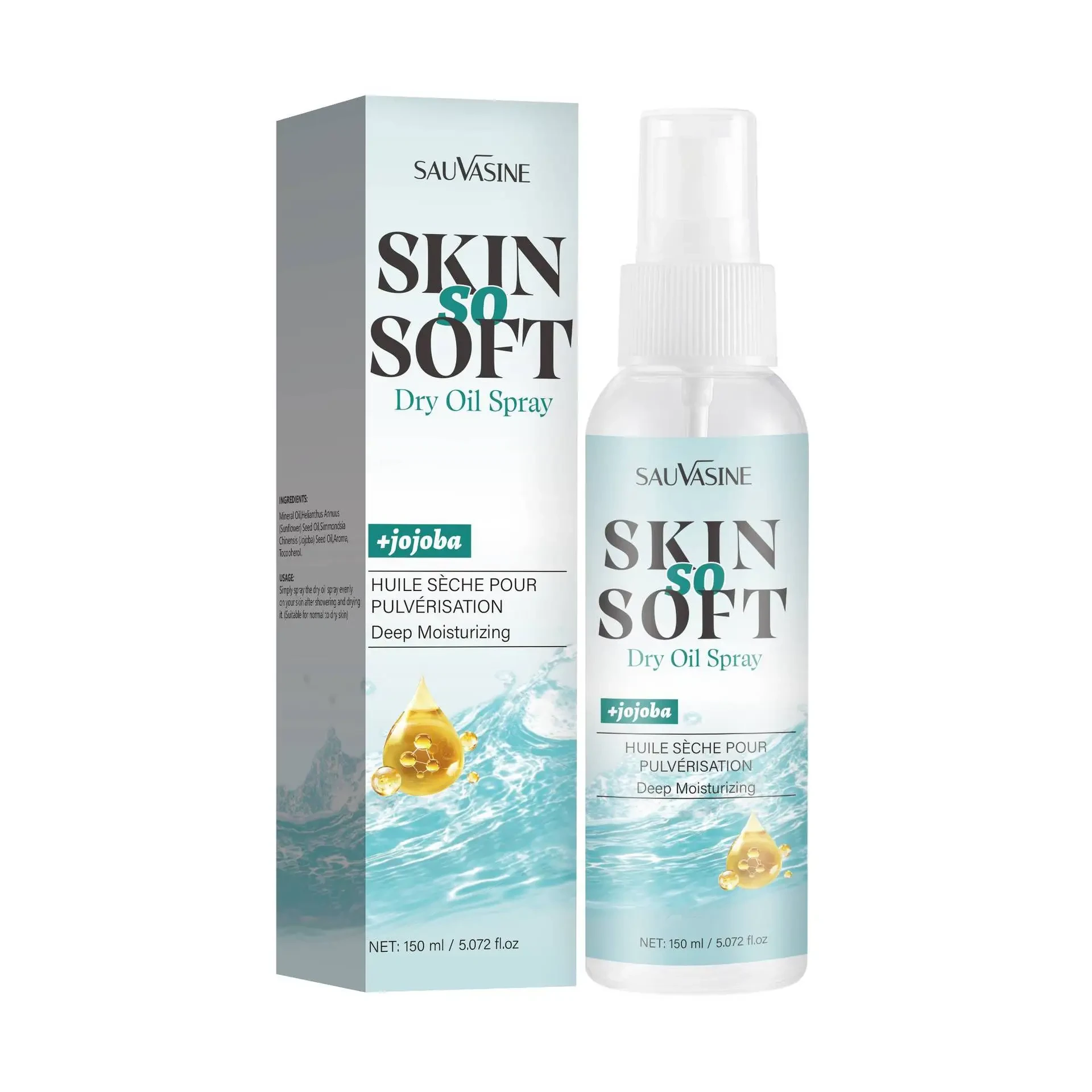 Sauvasine Skin So Soft Dry Oil Spray