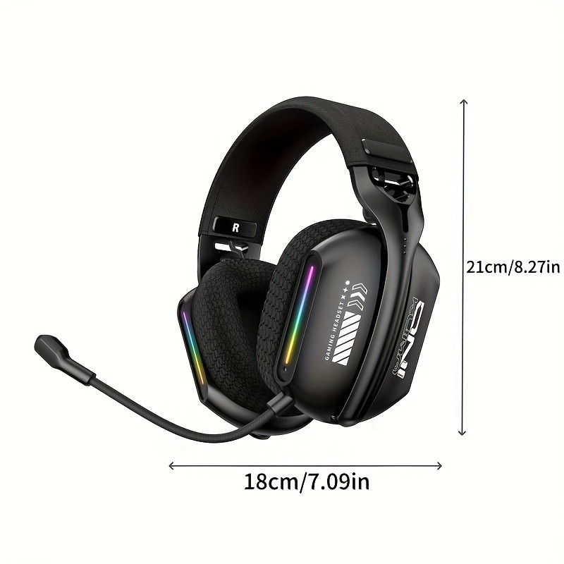 ONIKUMA GT808 Three Mode Wireless E-Sports Headset  Versatile Connectivity with Crystal Clear Sound