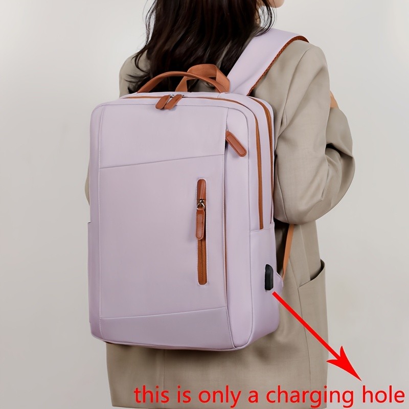 OGEHUAFEE Fashionable Laptop Backpack  Lightweight, Stylish, and Perfect for Business and Travel