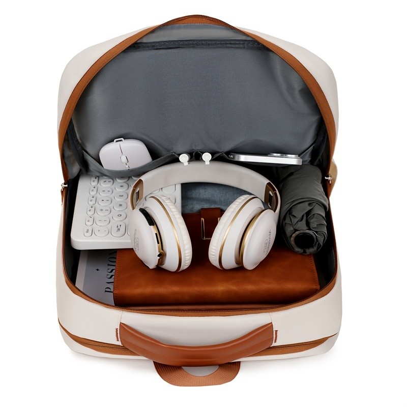 OGEHUAFEE Fashionable Laptop Backpack  Lightweight, Stylish, and Perfect for Business and Travel