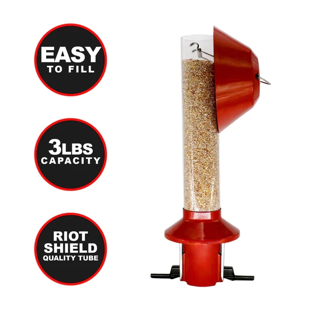 Roamwild PestOff Squirrel Proof Bird Feeder