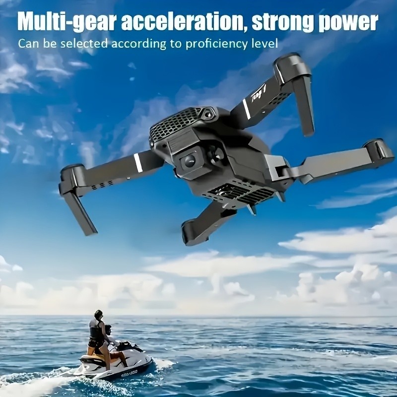 New 2025 Professional RC Drone with Dual Camera & Folding Design, App-Controlled with Height Hold, -Compatible Suitable for Aerial, Indoor/Outdoor FPV Drone