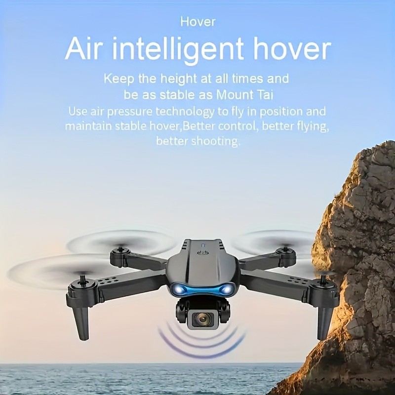 New 2025 Professional RC Drone with Dual Camera & Folding Design, App-Controlled with Height Hold, -Compatible Suitable for Aerial, Indoor/Outdoor FPV Drone