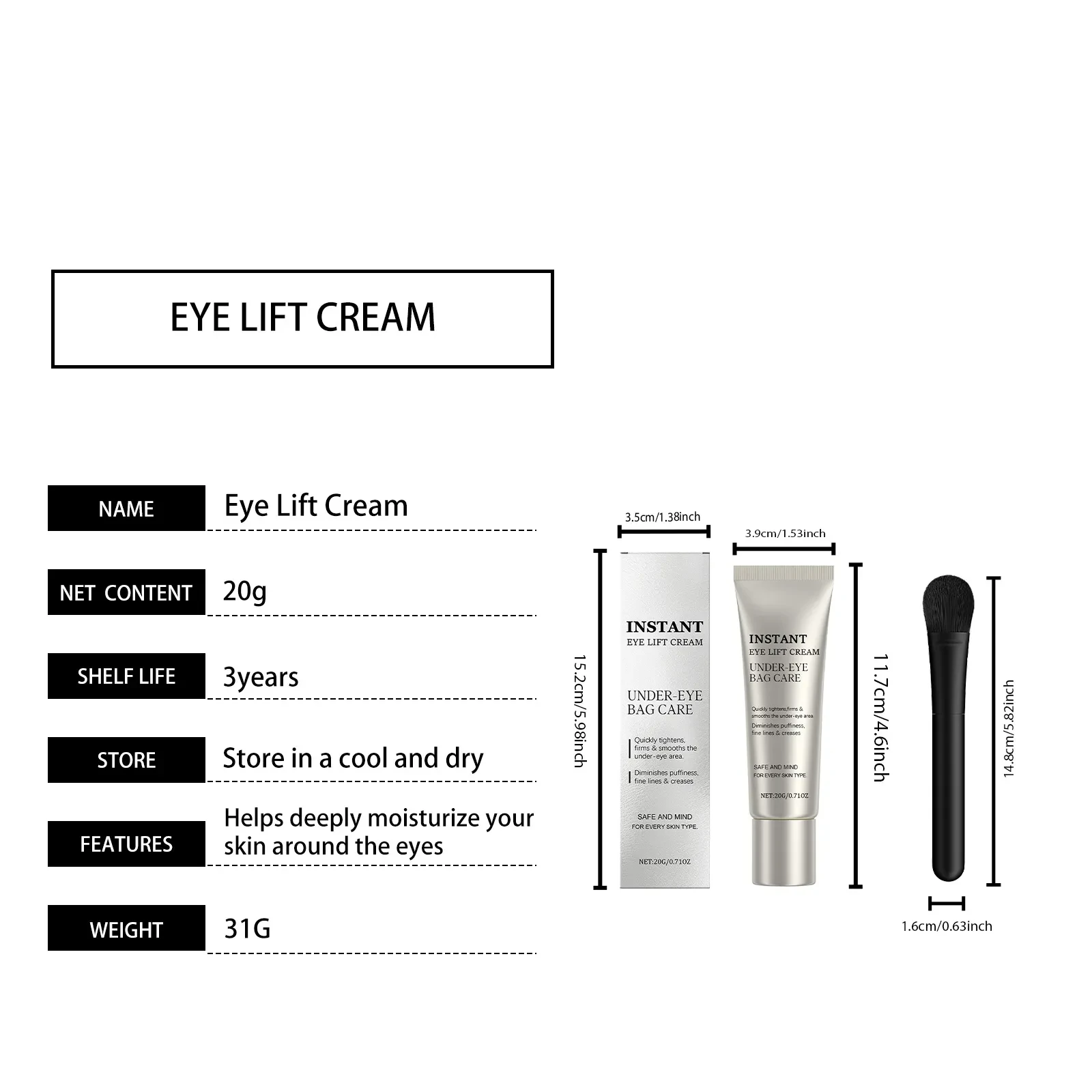Instant Eye Lift Cream